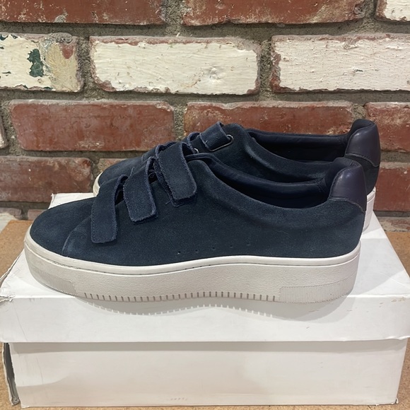Sandro Amazing Sneakers Marine Blue size 40 new in box - Picture 8 of 13